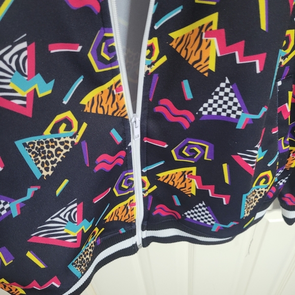 Screenshot hip hop neon graphics track jacket size large - Picture 12 of 13